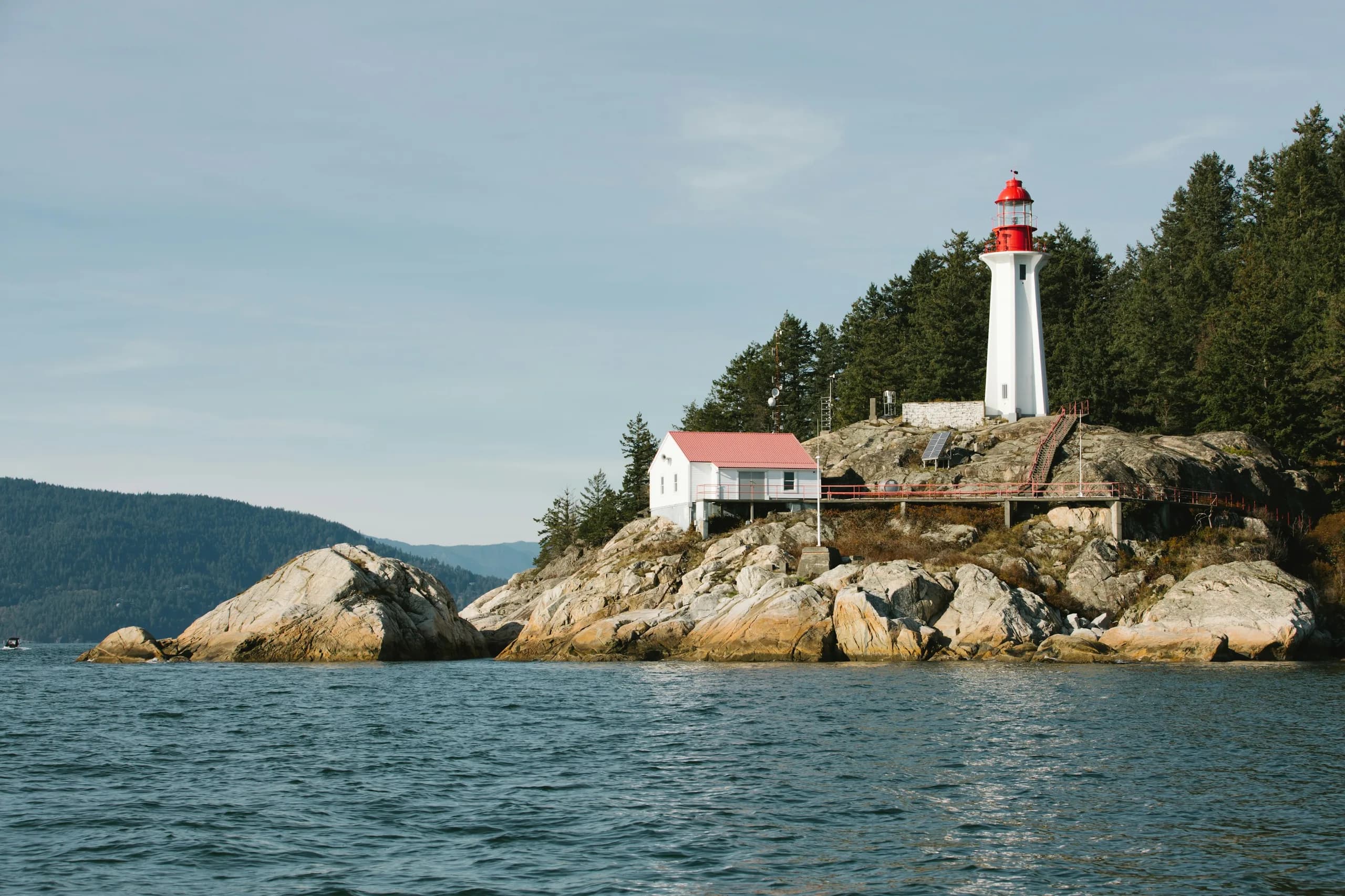 Residential and commercial construction in West Vancouver, BC
