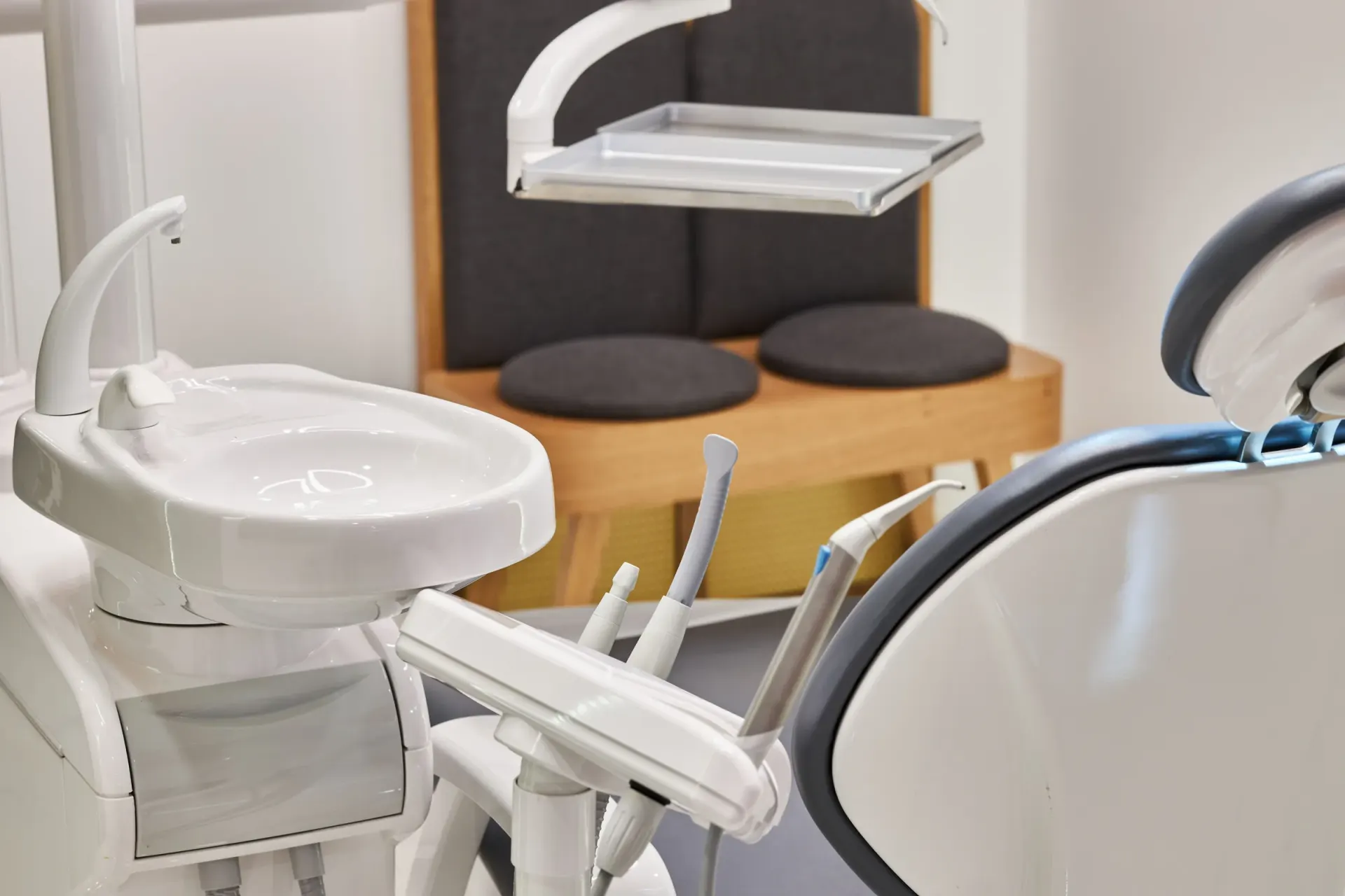 Modern dental office interior in BC by Pro Construction Group
