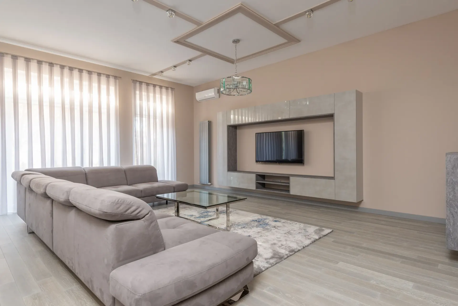 Renovated living space in BC by Pro Construction Group