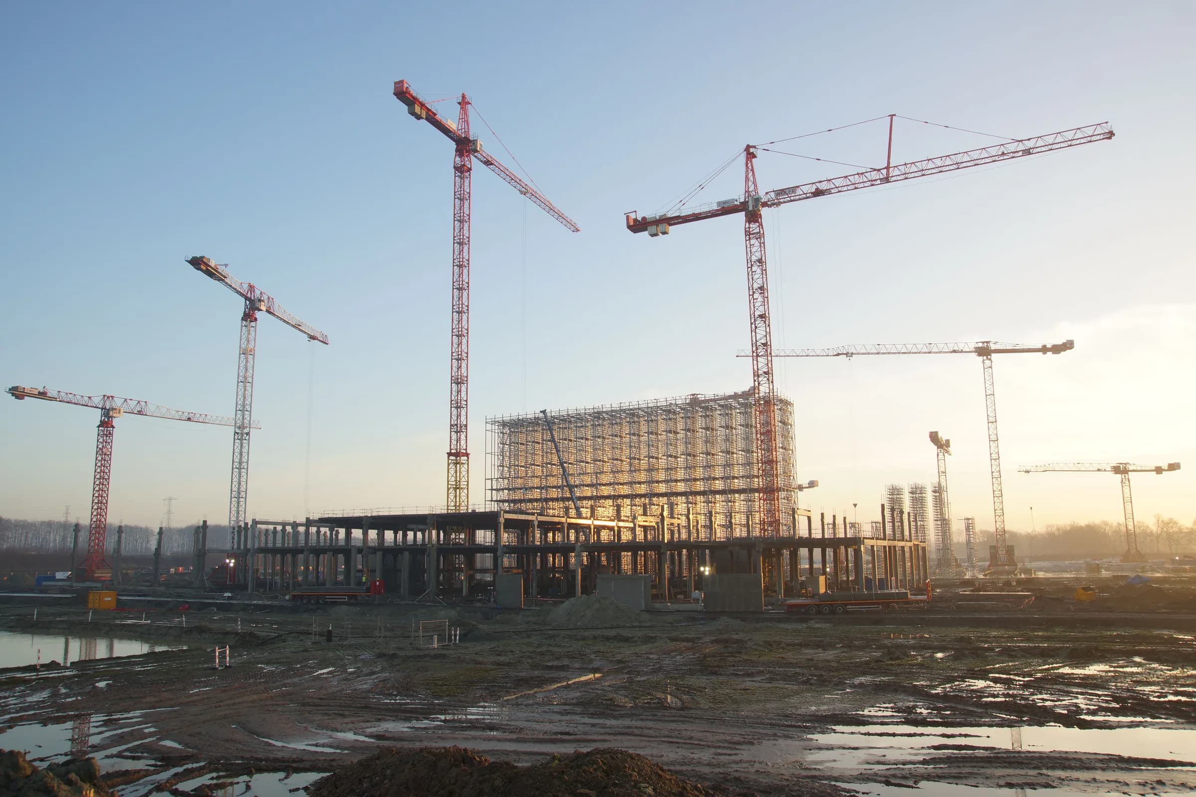 Commercial new build in BC by Pro 1 Construction