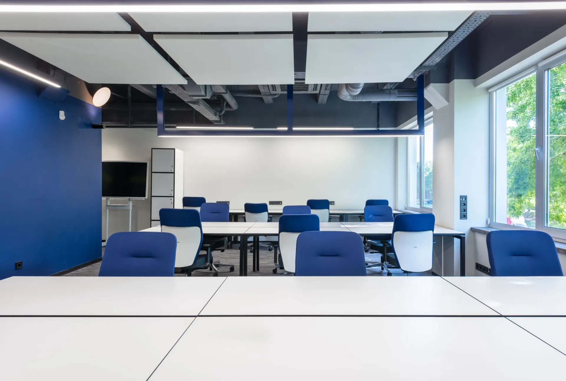 Modern workspace tenant improvement in BC by Pro Construction Group